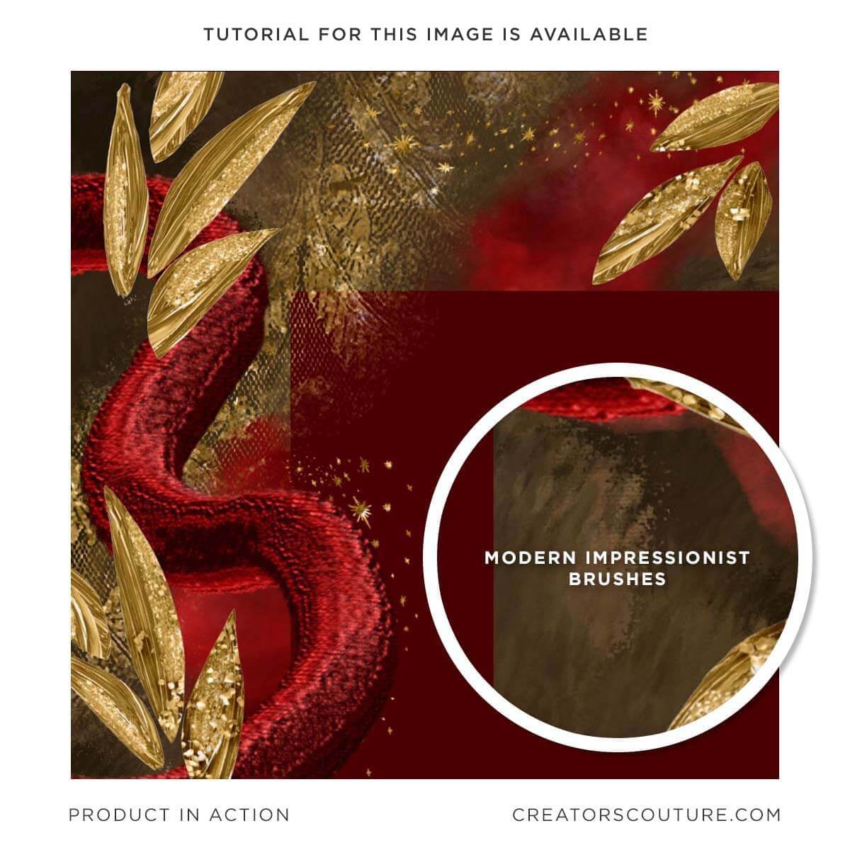 Red and gold luxury, digital background, close-up of multicolor, Photoshop brush, strokes, made in adobe Photoshop