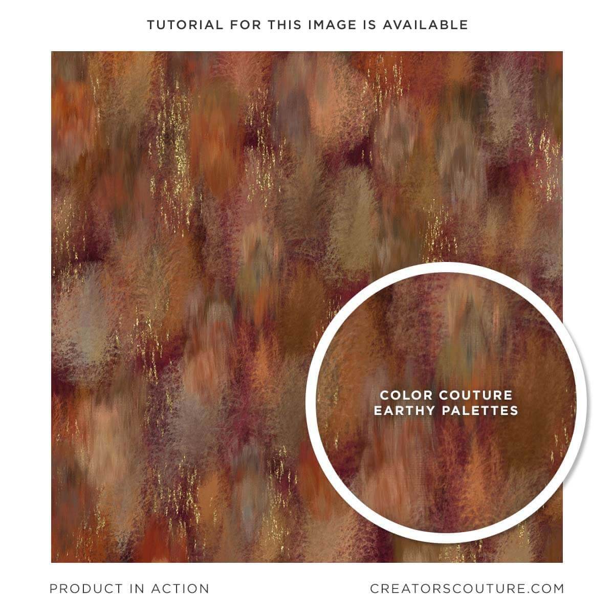 earthy multicolor photoshop brush color blends palettes, feathery background design