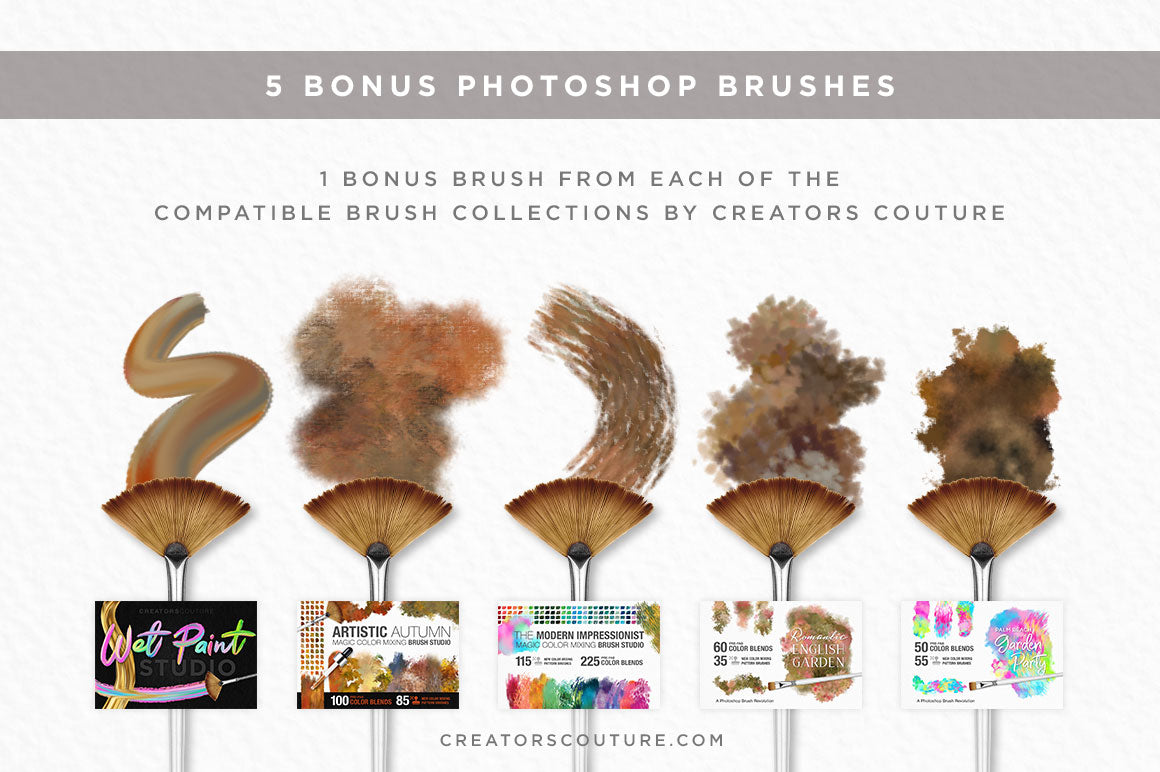 Color Couture "Earthy & Fantastical" | Fashion Inspired Photoshop Brush Color Palettes - Creators Couture