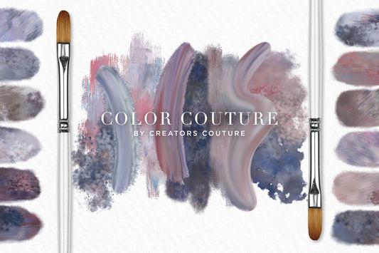 Color Couture "Sensational Sky" | Fashion Inspired Photoshop Brush Color Palettes - Creators Couture