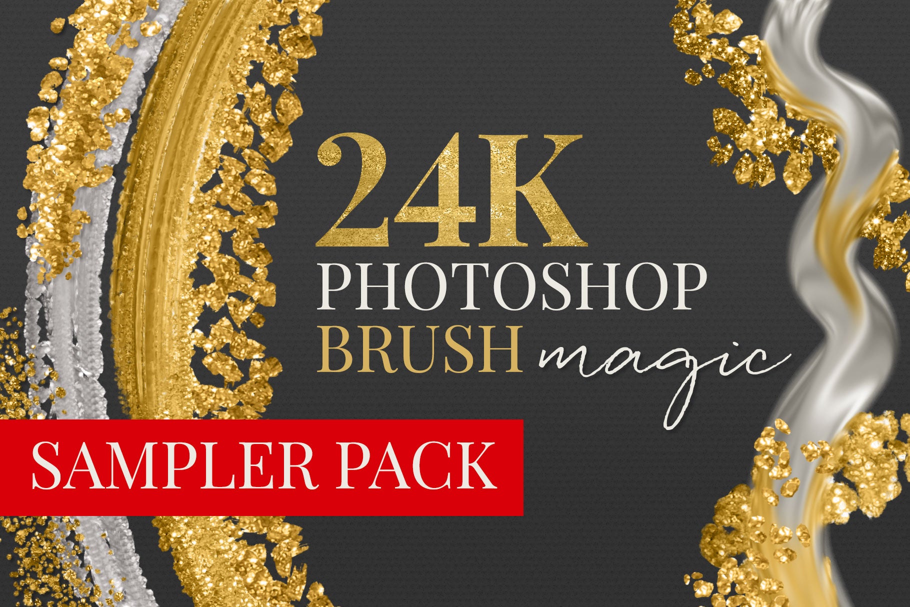 24K Gold Photoshop Brush Sampler: Liquid Gold – Creators Couture