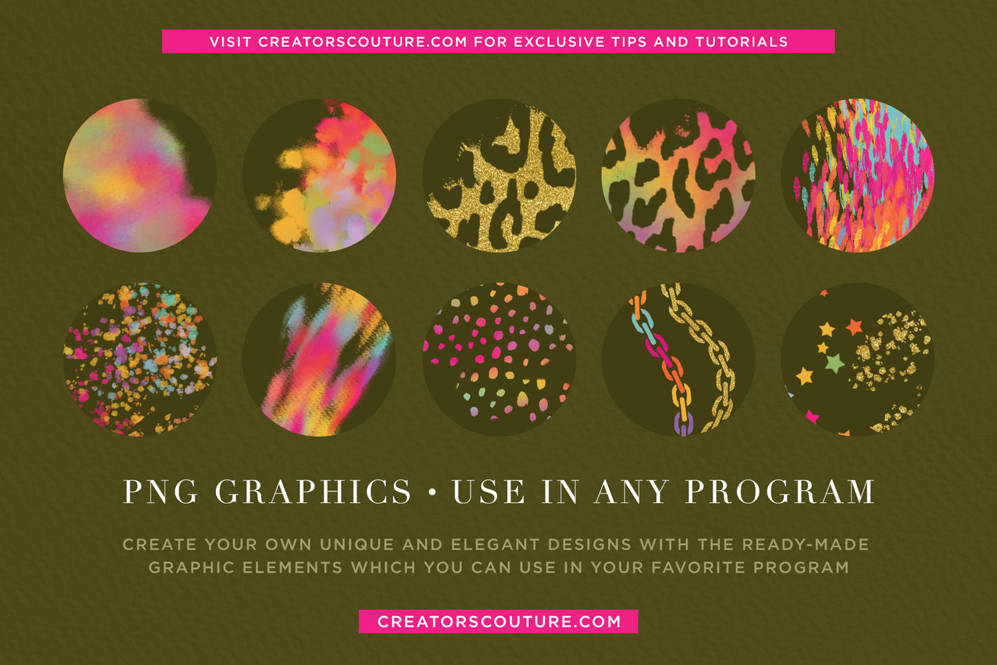 Rainbow & Gold Watercolor Butterfly Artwork Illustration Collection, png graphics with transparency