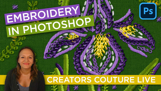 How to Create a Realistic Hand Embroidered Illustration Effect in Photoshop: 20 Tutorials & Free Embroidery Brushes
