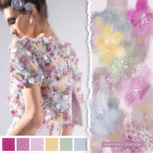 Couture Inspired Photoshop Brush Color Palette