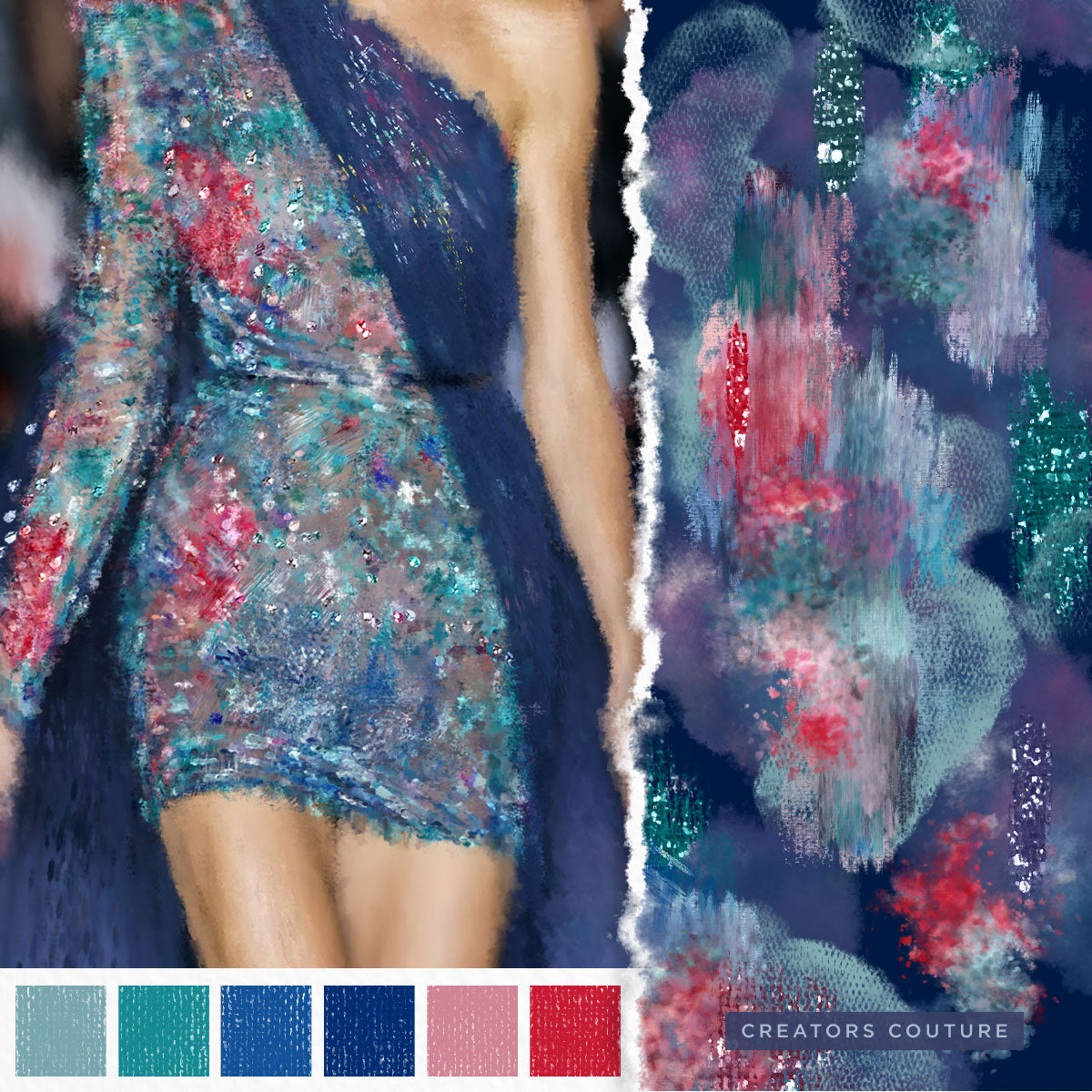 Photoshop Brush Color Palette Inspired By Spring 2019 Couture Creators Couture 1670