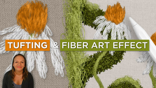 daily punch needle embroidery art tutorial
