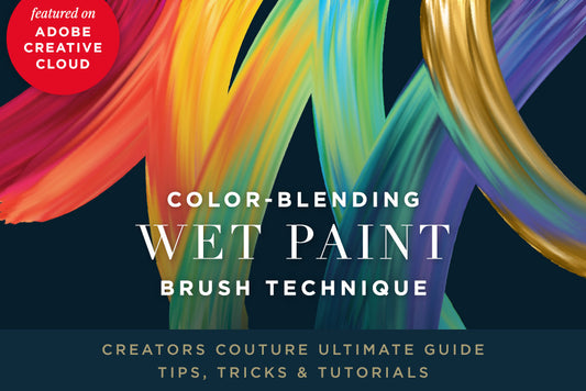Ultimate Guide to the Photoshop Wet Paint Mixer Brush Technique | Free Brushes on Adobe Creative Cloud