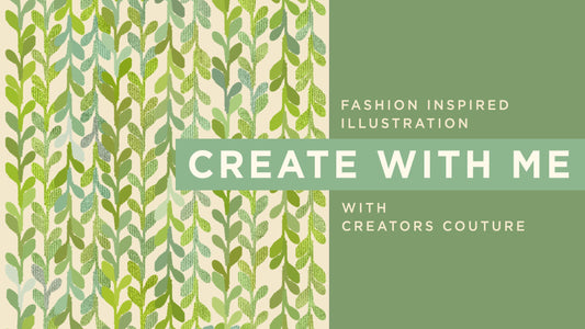 How to make an easy leaf background pattern in photoshop
