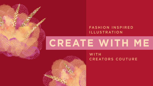 How to paint an abstract tulle / lace couture inspired flower in photoshop