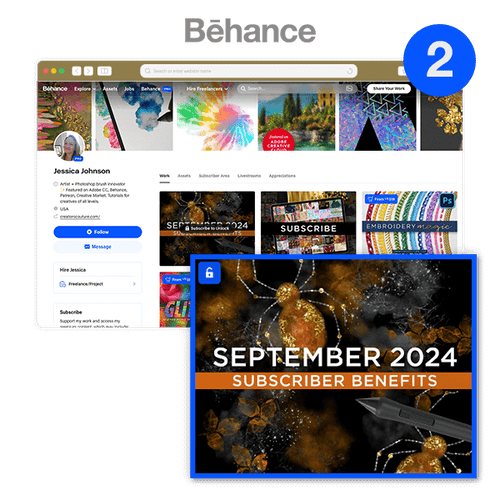 Creators Couture Tutorial Toolkit Membership on Behance