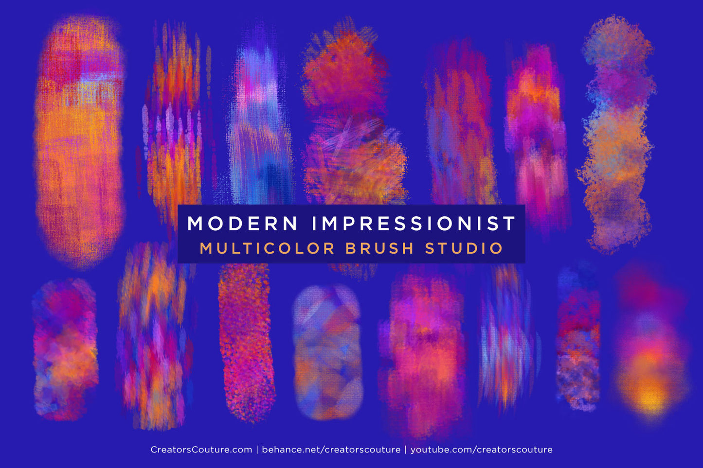 Modern Impressionist Magic Color Blending Photoshop Brush Studio