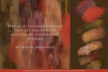 Modern Impressionist Magic Color Blending Photoshop Brush Studio