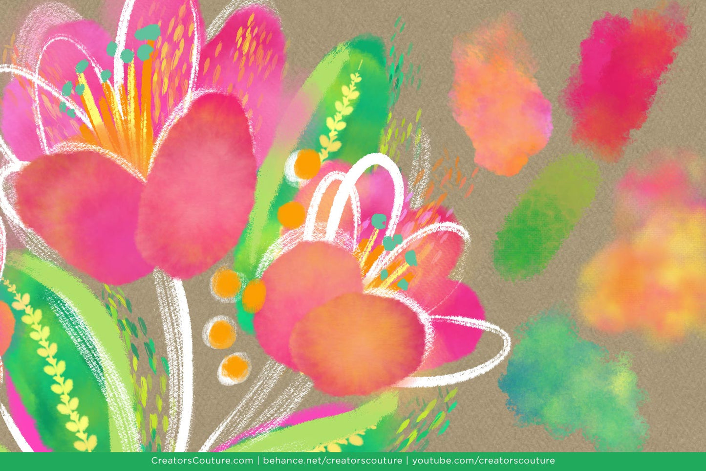 Modern Impressionist Magic Color Blending Photoshop Brush Studio