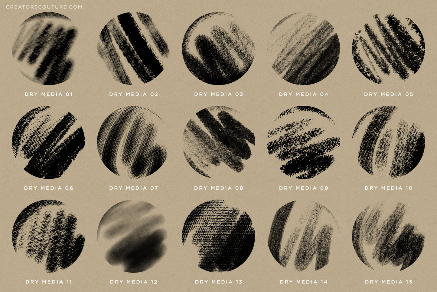 Brushwerk Your New Essential Fashion-Inspired Photoshop Brush preview sheet 1