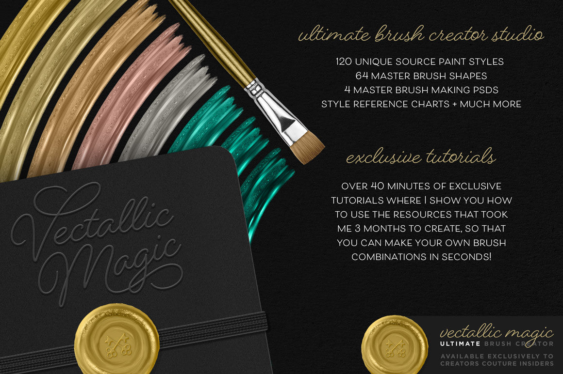 Vectallic Magic Ultimate Brush Creator - Creators Couture