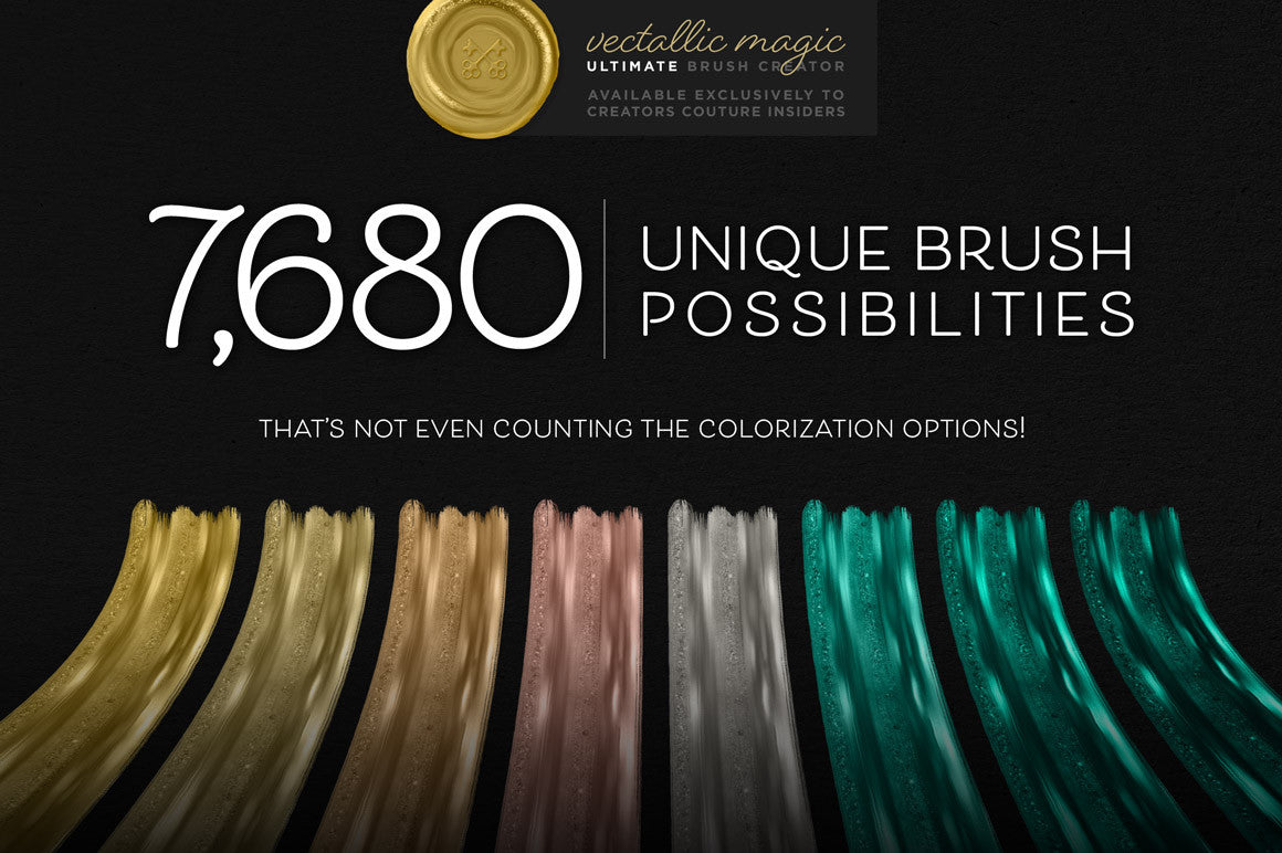 Vectallic Magic Ultimate Brush Creator - Creators Couture