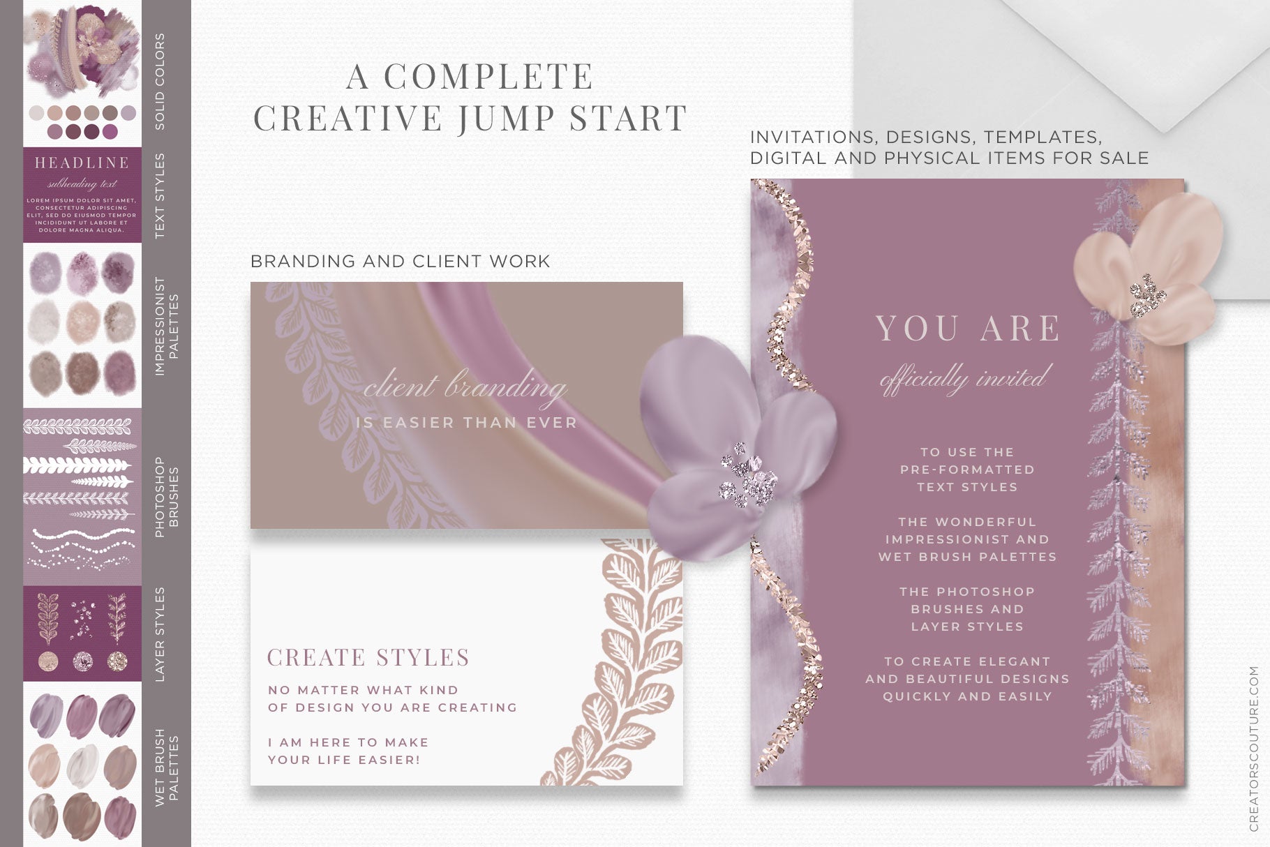 Style Start "Enchanted Ferns" | Complete Creative Toolkit & Style Guide - Creators Couture