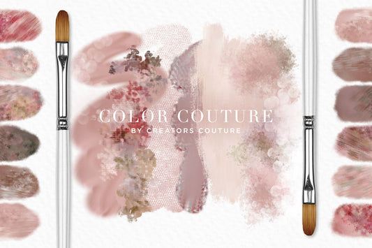 Color Couture "Vanessa" | Fashion Inspired Photoshop Brush Color Palettes - Creators Couture