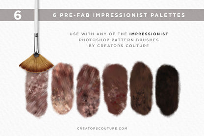 Color Couture "Halle" | Fashion Inspired Photoshop Brush Color Palettes - Creators Couture