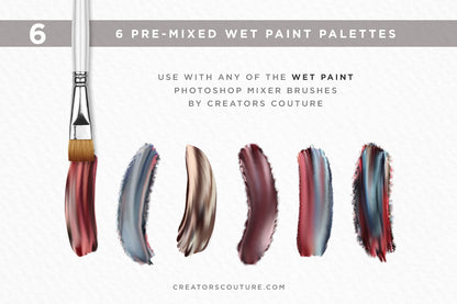Color Couture "Brie" | Fashion Inspired Photoshop Brush Color Palettes - Creators Couture