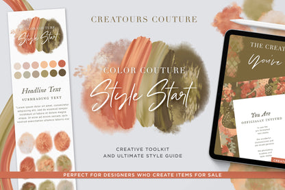 Style Start "Tropical Fall" | Complete Creative Toolkit & Style Guide - Creators Couture