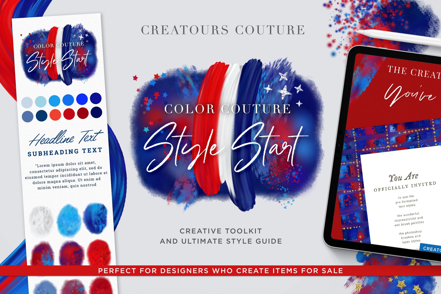 Style Start "Celebration" | Patriotic Creative Kit & Style Guide