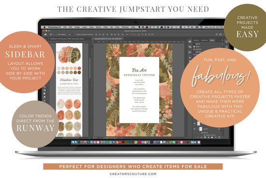 Multicolor Brush Palettes, Toolkit & Style Guide: Tropical Fall ...