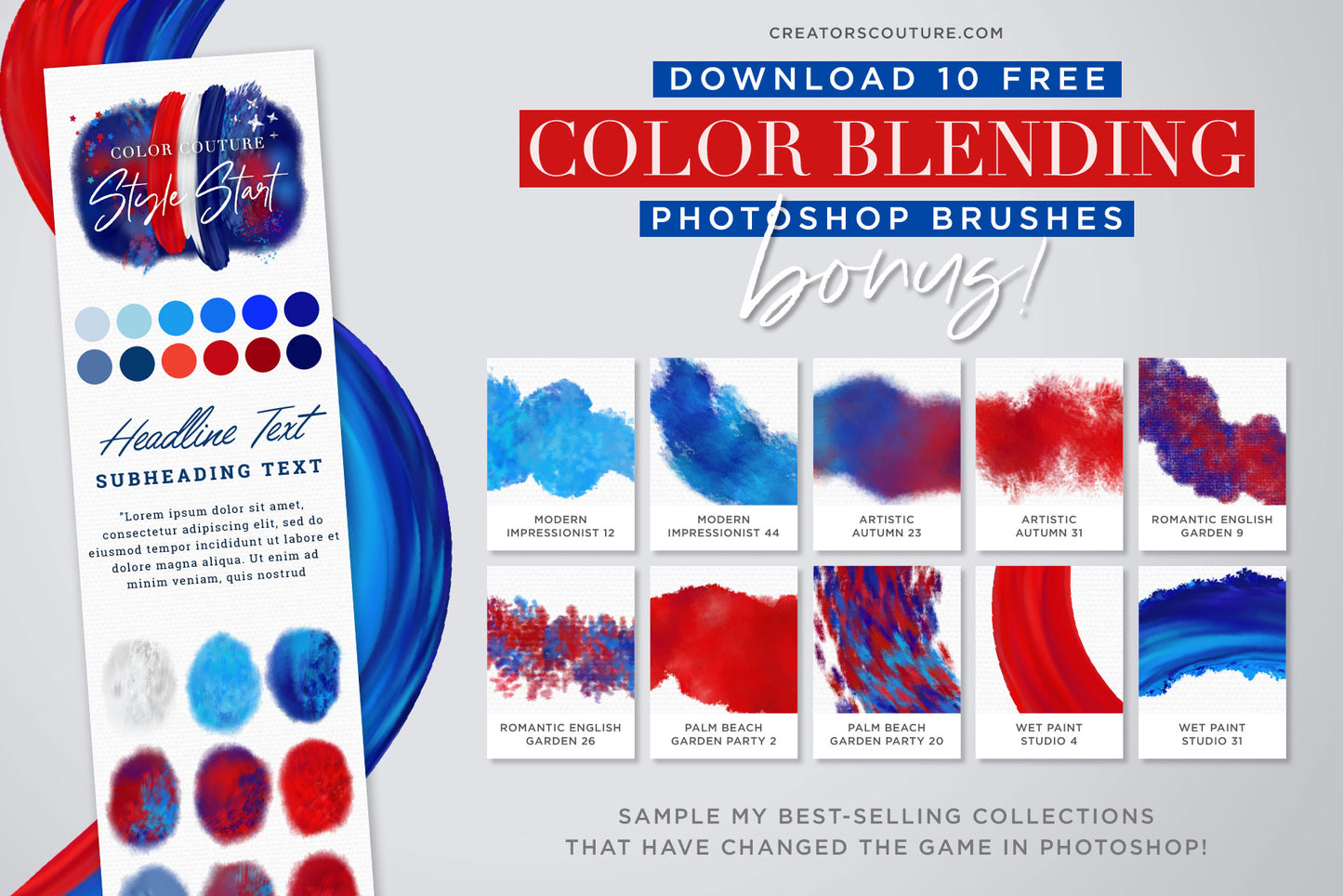 Style Start "Celebration" | Patriotic Creative Kit & Style Guide - Creators Couture