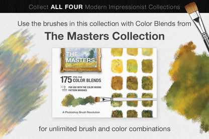 Colors of the Côte d'Azur Impressionist Photoshop Brush Color Palettes, sales image 3