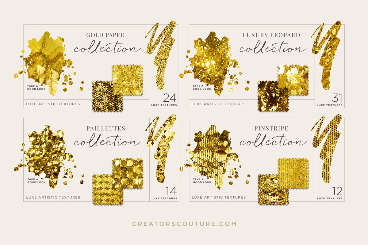 Free AI art images of gold foil texture