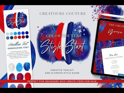 Style Start "Celebration" | Patriotic Creative Kit & Style Guide