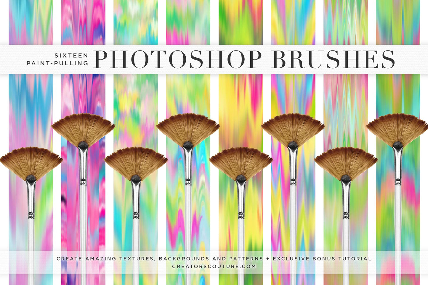 Magic Wet Paint-Pulling Photoshop Mixer Brushes + Exclusive Tutorial, cover image