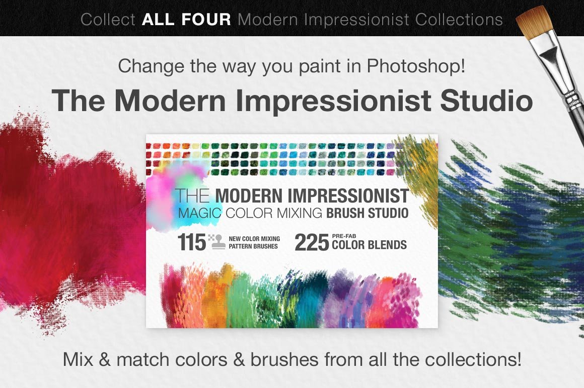 modern impressionist studio preview